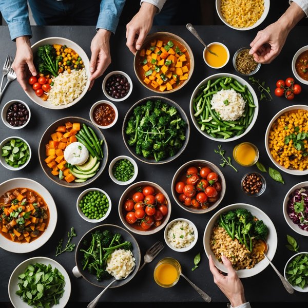 Comment organiser un dîner végétarien équilibré pour impressionner ses invités?